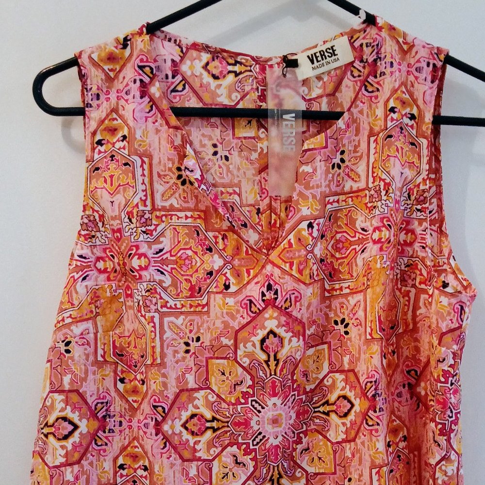 NWT Verse Jory Split Neck Top